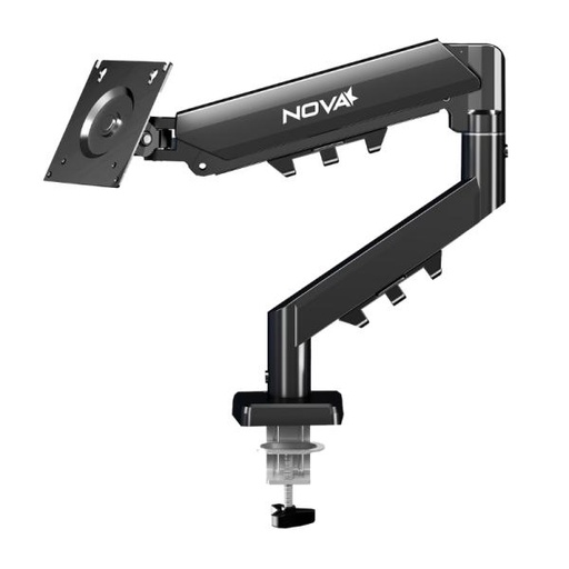 [AC12017] SOPORTE DE ESCRITORIO PARA MONITOR NOVA FDBM2012001C COMPATIBLE CON TELEVISORES PLANOS DE 17 PULG-27 PULG CAPACIDAD DE 7KG NEGRO