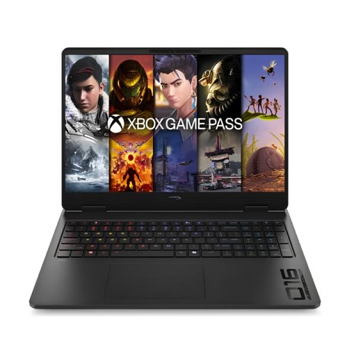 [LP2414] LAPTOP GAMING HP HYPERX OMEN 16-AM2715NR INGLES 16 PULG INTEL CORE ULTRA 7 356H 16GB RAM DDR5 1TB SSD NVIDIA GEFORCE RTX 5070 8GB GDDR7 RGB WIN 11 HOME D9KM2UA#ABA NEGRO