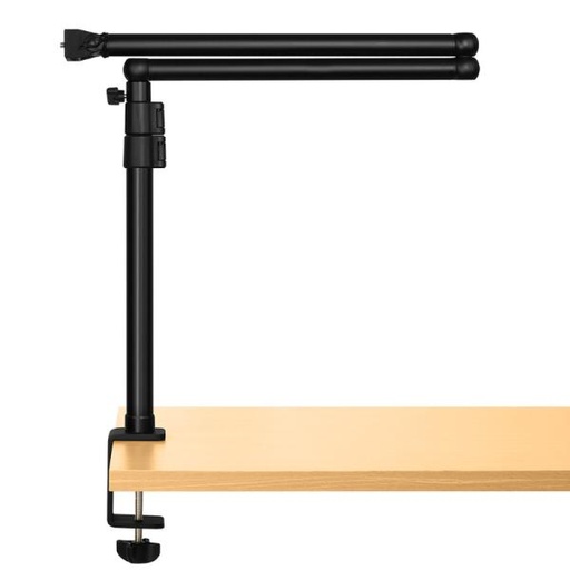 [AC12027] SOPORTE DE ESCRITORIO PARA SETUPS STREAMPLIFY MOUNT LIFT-LIGHT-BK COMPATIBLE CON DISPOSITIVOS DE 5/8 PULG 3/8 PULG Y 1/4 PULG CAPACIDAD DE 2.5KG SPOM-ML1LCM1.11 NEGRO