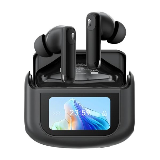 [PF1122] AUDIFONO BLACKVIEW AIRBUDS 12 BLUETOOTH LED IPX7 NEGRO