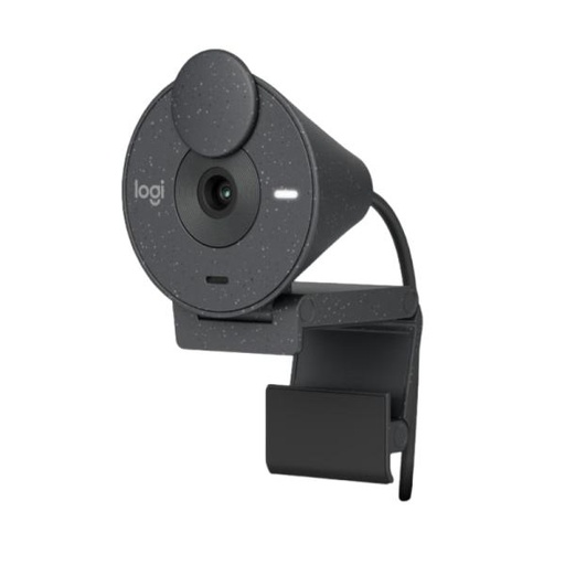 [1225160] CAMARA WEB LOGITECH BRIO 300 1080P USB-C 960-001413 NEGRO
