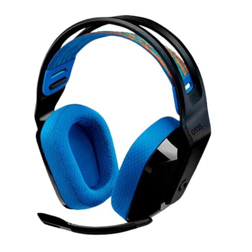[1208604] HEADSET GAMING LOGITECH G535 LIGHTSPEED INALÁMBRICO 2.4 GHZ 939-002218 NEGRO / AZUL
