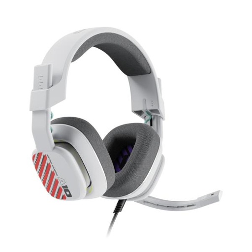 [1225247] HEADSET GAMING LOGITECH ASTRO A10 GEN 2 ALÁMBRICO 3.5MM PARA XBOX Y PC 939-002050 BLANCO