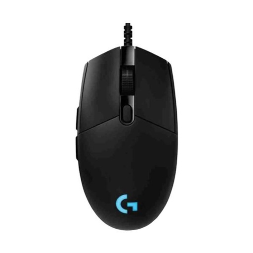 [1202015] MOUSE GAMING LOGITECH PRO HERO ALÁMBRICO USB 25600 DPI  910-005439 NEGRO