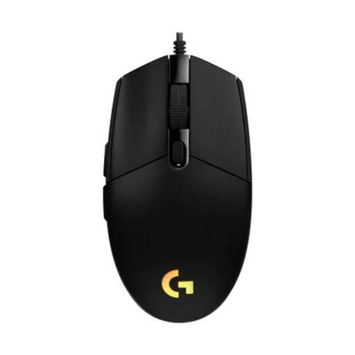 [1202165] MOUSE GAMING RGB LOGITECH G203 LIGHTSYNC ALÁMBRICO USB 8000 DPI 910-005790 NEGRO