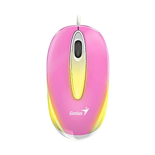 [1202288] MOUSE GENIUS RS2 DX-MINI ALÁMBRICO USB 1200 DPI  31010025403 ROSADO