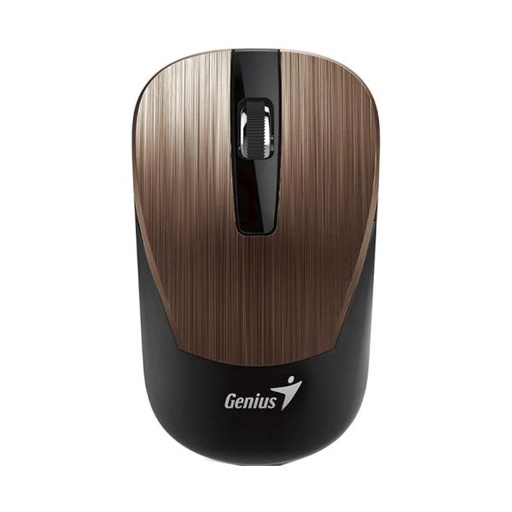 [1202311] MOUSE GENIUS RS2 NX-7015 INALÁMBRICO 2.4 GHZ 1200 DPI 31030019403 CAFE CLARO