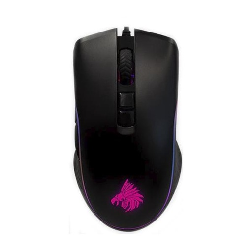 [12186] MOUSE GAMING RGB EAGLE WARRIOR COBRA ALÁMBRICO USB 3200 DPI MOM537UM001C NEGRO