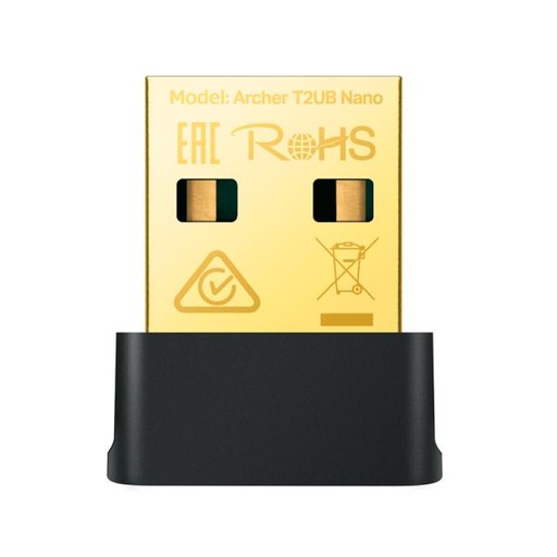[1214064] ADAPTADOR TP LINK USB INALAMBRICO 4.2 AC600 ARCHER T2UB NANO (US)