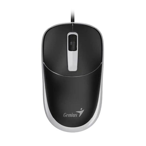 [PF5052] MOUSE GENIUS  DX-123 ALAMBRICO USB-C 1200DPI 31010033403 NEGRO/GRIS