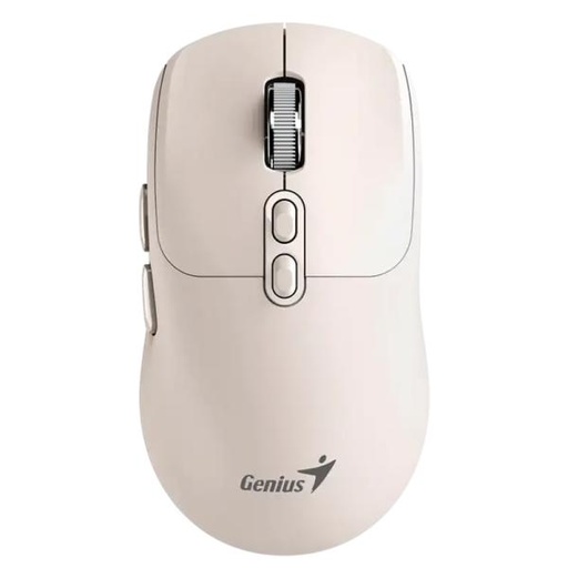 [PF5067] MOUSE GENIUS  NX-8080S INALAMBRICO (BLUETOOTH / 2.4GHZ) 1600DPI  31030042404 BEIGE