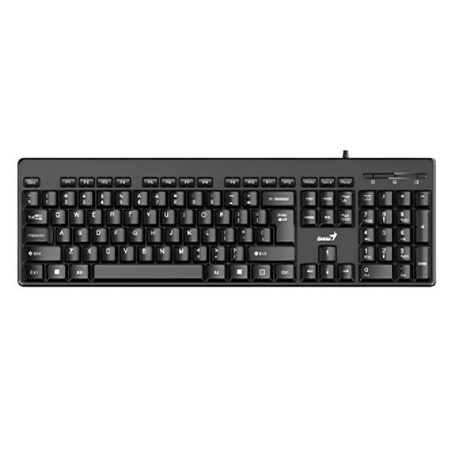 [153] TECLADO GENIUS KB-116 MEMBRANA ALÁMBRICO USB ESPAÑOL 31300008401 NEGRO