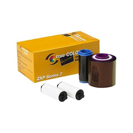 [1904010] RIBBON ZEBRA SERIE IX YMCKO 250 IMAGENES ZXP SERIES 7 800077-740