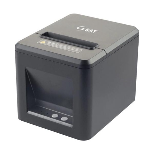 [PV4001] IMPRESORA PUNTO DE VENTA SAT AMERICA Q22UE TÉRMICA DIRECTA USB ETHERNET PAPEL 80 MM CORTADOR AUTOMÁTICO CONEXIÓN PARA GAVETA 4070030000375 NEGRO