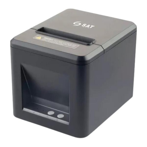 [PV4002] IMPRESORA PUNTO DE VENTA SAT AMERICA Q22UB TÉRMICA DIRECTA USB BLUETOOTH PAPEL 80 MM CORTADOR AUTOMÁTICO CONEXIÓN PARA GAVETA 4070030000376 NEGRO