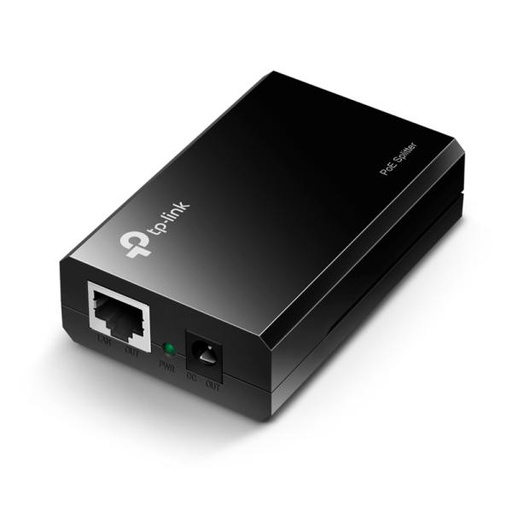 [3103127] SPLITTER TP LINK TL-POE10R(UN) 1 ENTRADA / 1 SALIDA RJ45 10/100/1000 MBPS NEGRO