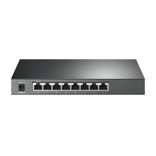 [3102128] SWITCH TP LINK TL-SG2008 8 PUERTOS GIGABIT 10/100/1000 MBPS JETSTREAM SMART MANAGED ADMINISTRABLE GRIS