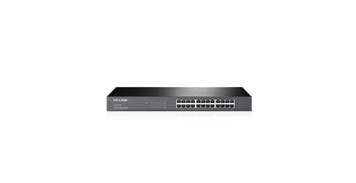 [5800059] SWITCH TP LINK TL-SG1024 24 PUERTOS GIGABIT 10/100/1000 MBPS NO ADMINISTRABLE NEGRO