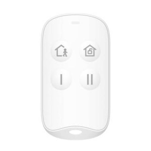 [SG1002] LLAVERO DE ALARMA HIKVISION DS-PKF201-WB AX HOME INALAMBRICO RF 433 MHZ ARMADO Y DESARMADO / BOTONES CONFIGURABLES 302402306 BLANCO