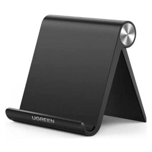 [AC12053] SOPORTE DE ESCRITORIO UGREEN LP115 PARA TELEFONO / TABLET PLEGABLE MULTIÁNGULO COMPATIBLE 4 PULG A 12.9 PULG 50748 NEGRO