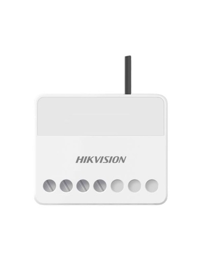 [3102184] MODULO DE RELE HIKVISION AXPRO INALAMBLICO 433MHZ BIDIRECCIONAL AES-128 DS-PM1-O1H-WB 302401747