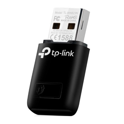 [2800081] ADAPTADOR TP LINK USB INALAMBRICO TL-WN823N  MINI SIZE