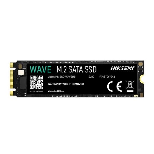 [360102077] HD INTERNO SÓLIDO 512GB HIKSEMI WAVE(N) M.2 2280 SATA III 560MB/S / 500MB/S HS-SSD-WAVE(N) 512G NEGRO