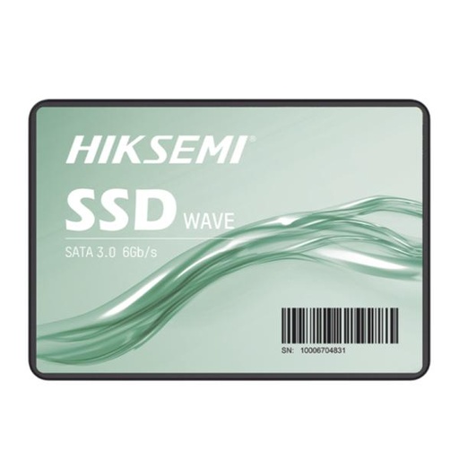 [360102078] HD INTERNO SÓLIDO 1TB HIKSEMI WAVE(S) 2.5 PULG SATA III 550MB/S / 470MB/S HS-SSD-WAVE(S) 1024G NEGRO