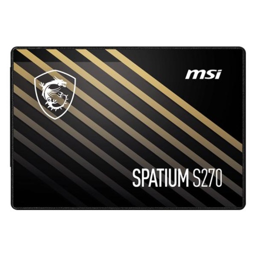 [AM4036] HD INTERNO SOLIDO 960GB MSI SPATIUM S270 2.5 PULG SATA III 500MB/S / 450MB/S S78-440P130-P83 NEGRO