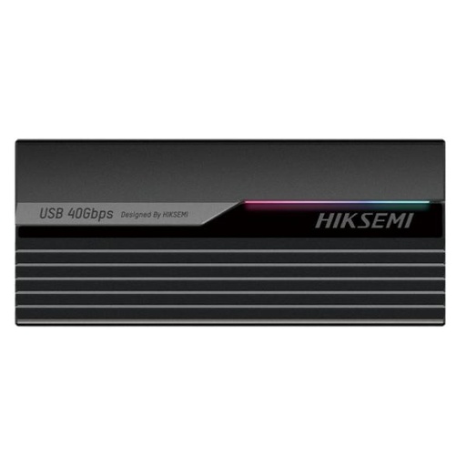 [AM5012] ENCAPSULADOR USB4 TIPO C 40Gbps HIKSEMI HS-HUB-MDS4 GREY M.2 NVMe (2242/2260/2280) NEGRO