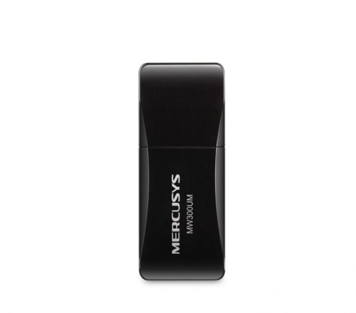 [31021] ADAPTADOR MERCUSYS MW300UM USB MINI INALAMBRICO N300 MW300UM (EU)