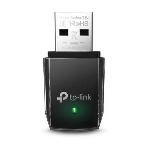 [3103004] ADAPTADOR TP LINK USB INALAMBRICO MINI MU-MIMO ARCHER T3U (US)