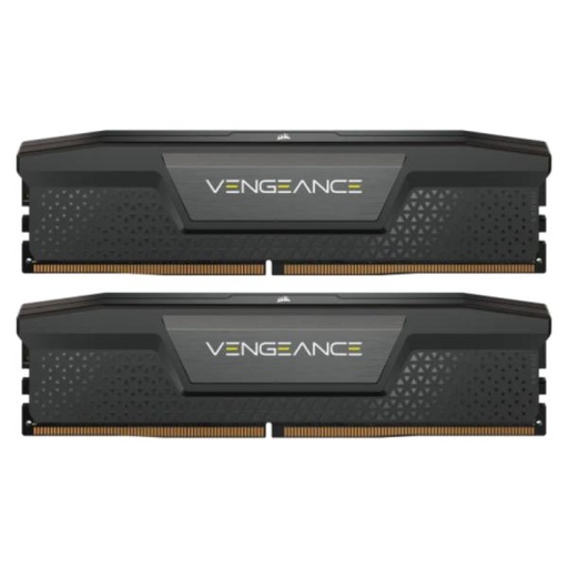 [1501435] MEMORIA RAM PC 16GB (2×8GB) CORSAIR CMK16GX5M2B5200C40 DDR5 5200 MHZ CL40 1.25 V VENGEANCE. XMP 3.0 NEGRO DIMM 288 PINES NEGRO