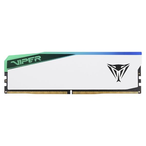 [AM8121] MEMORIA RAM PC 16GB PATRIOT VIPER ELITE 5 RGB DDR5 5600MHZ CL36 1.25V PVER516G56C36W BLANCO