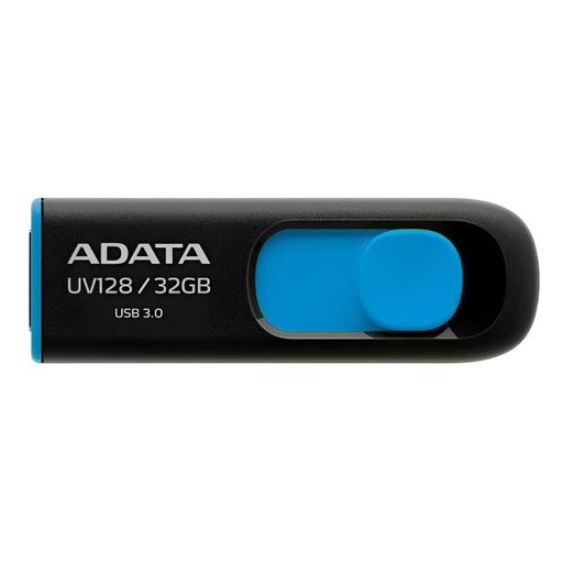 [17079] MEMORIA USB 32GB ADATA UV128 USB-A  3.2 GEN 1 AUV128-32G-RBE NEGRO / AZUL