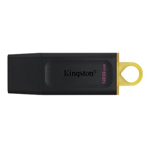 [17095] MEMORIA USB 128GB KINGSTON DATA TRAVELER EXODIA USB-A 3.2 GEN 1 DTX/128GB NEGRO / AMARILLO