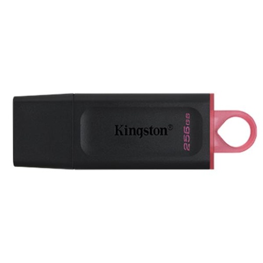 [17096] MEMORIA USB 256GB KINGSTON DATA TRAVELER EXODIA USB-A  3.2 GEN 1 DTX/256GB NEGRO / ROSADO