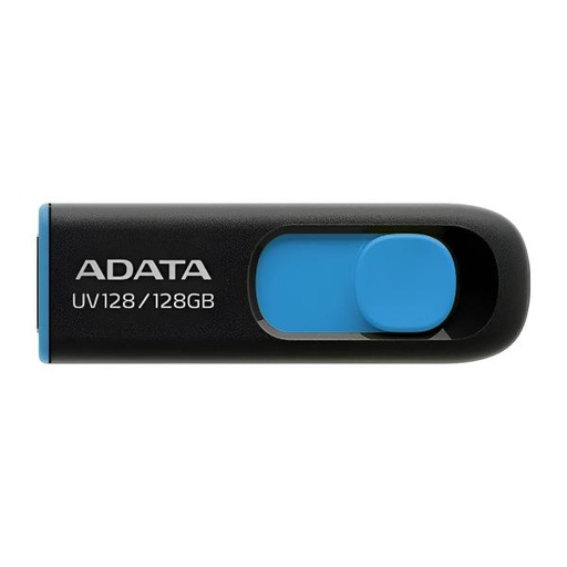 [3603003] MEMORIA USB 128GB ADATA UV128 USB-A  3.2 GEN 1 AUV128-128G-RBE NEGRO / AZUL