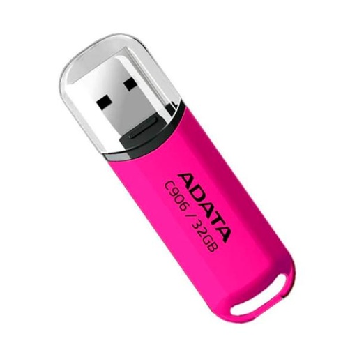 [3603049] MEMORIA USB 32GB ADATA C906 USB-A 2.0 AC906-32G-RPP ROSADO