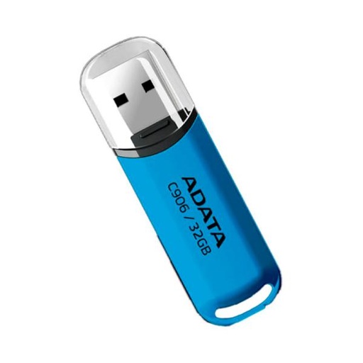 [3603050] MEMORIA USB 32GB ADATA C906 USB-A 2.0 AC906-32G-RWB AZUL