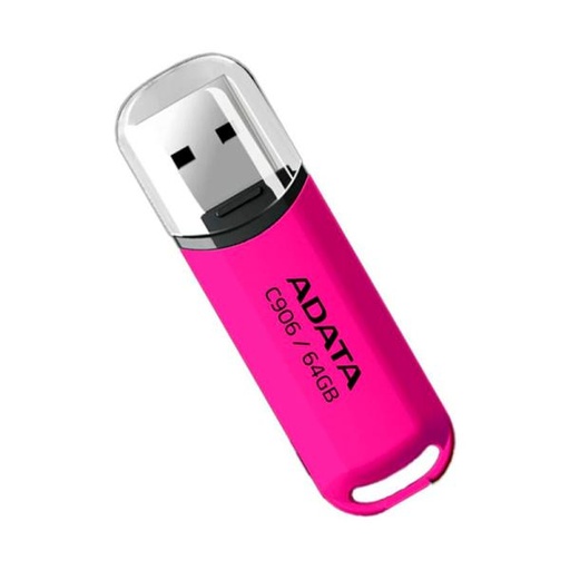 [3603051] MEMORIA USB 64GB ADATA AC906 USB-A 2.0 AC906-64G-RPP ROSADO