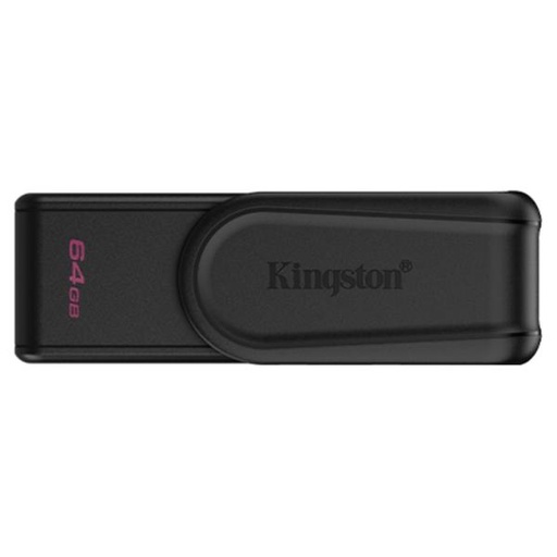[AM9016] MEMORIA USB 64GB KINGSTON DATA TRAVELER EXODIA S USB-A  3.2 GEN 1 CON TAPA GIRATORIA DTXS/64GB NEGRO