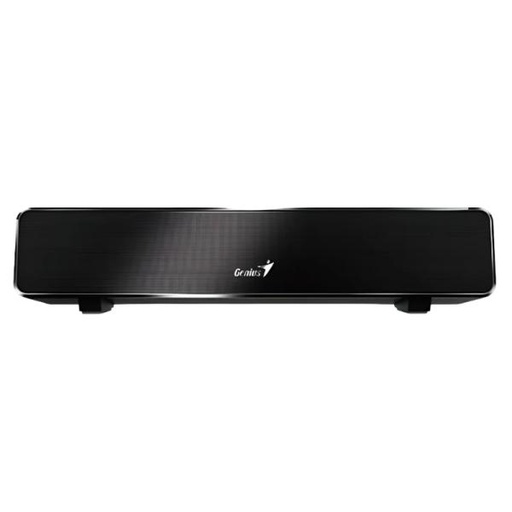[204] BARRA DE SONIDO GENIUS SOUNDBAR 100 6W USB 3.5MM 31730024400 NEGRO