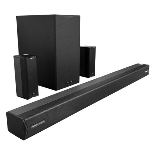 [AS1006] BARRA DE SONIDO Y PARLANTES THONET & VANDER REIN GEN 2 5.1 230W RMS BLUETOOTH / HDMI ARC / OPTICO / AUX HK096-03618-2 NEGRO