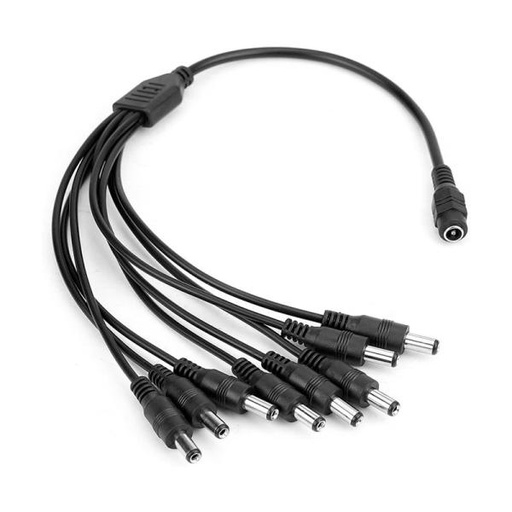 [3103105] ADAPTADOR DC 12V 1 A 8 SALIDAS 5.5 2.1MM FXXDC1T8001C