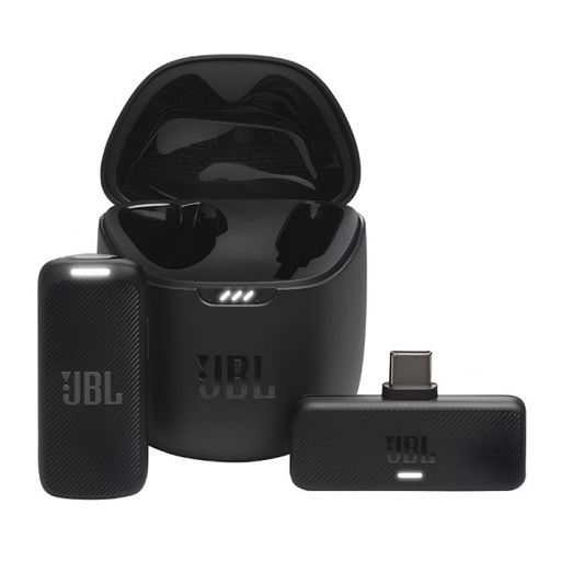 [AS3035] MICROFONO JBL QUANTUM STREAM INALÁMBRICO 2.4 GHZ Y ESTUCHE DE CARGA JBLSTRMWLUSBCBLKAM NEGRO