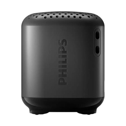 [1204113] PARLANTE PHILIPS TAS1505B/00 2.5W BLUETOOTH  A PRUEBA DE AGUA NEGRO