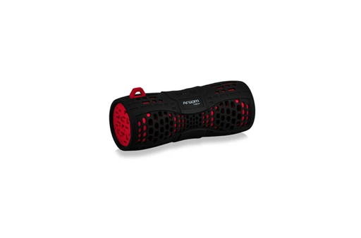 [1800018] PARLANTE ARGOM VERTIGOBEATS BLUETOOTH A PRUEBA DE AGUA ARG-SP-3129BK NEGRO / ROJO