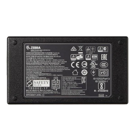 [4300100] ADAPTADOR DE PODER ZEBRA 12V 50W PWR-BGA12V50W0WW