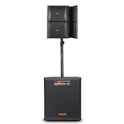 [AS4037] PARLANTE MOONKI MS-HF10000 900W ALAMBRICO CON SUBWOOFER NEGRO